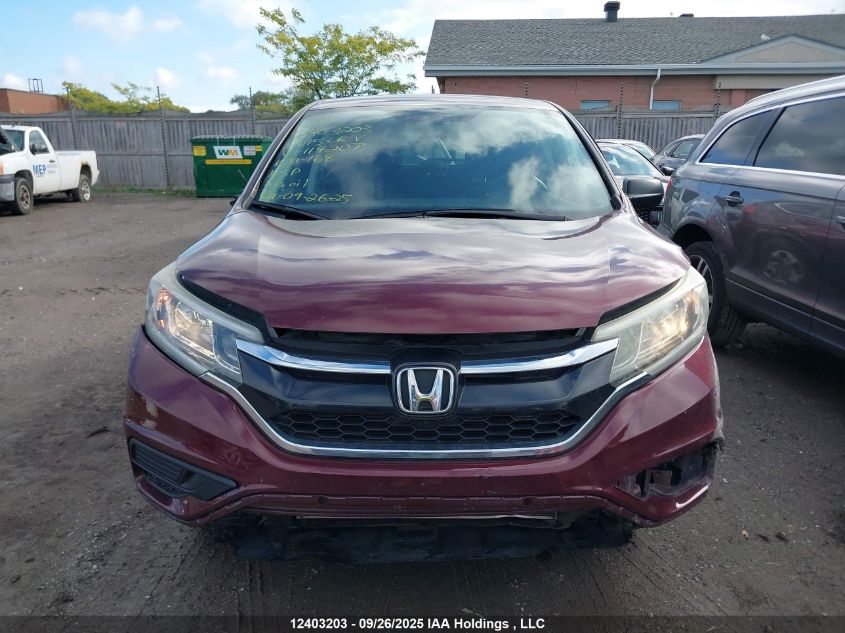 2015 Honda Cr-V Lx VIN: 2HKRM4H32FH114207 Lot: 12403203