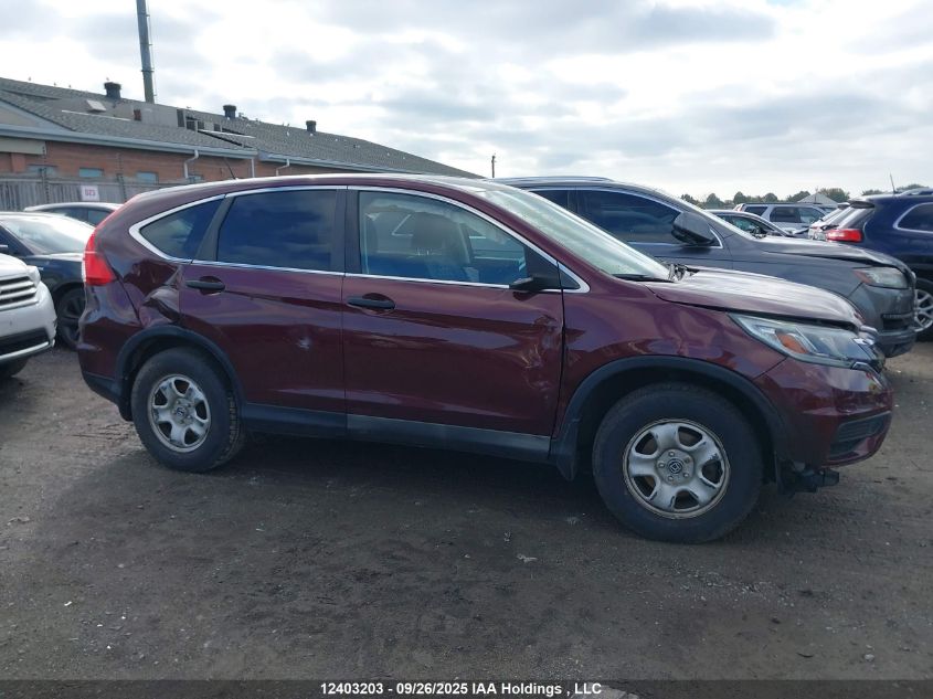 2015 Honda Cr-V Lx VIN: 2HKRM4H32FH114207 Lot: 12403203