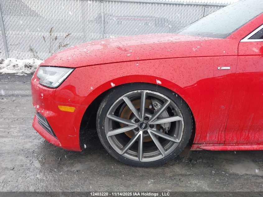 2017 Audi A4 Prestige VIN: WAUFNAF46HN014377 Lot: 12403220