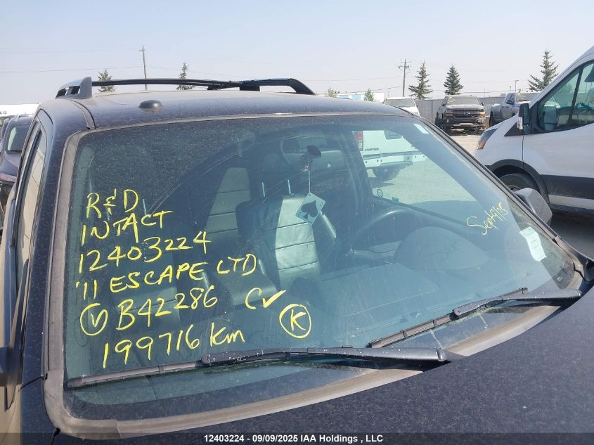 2011 Ford Escape Limited VIN: 1FMCU9EG8BKB42286 Lot: 12403224