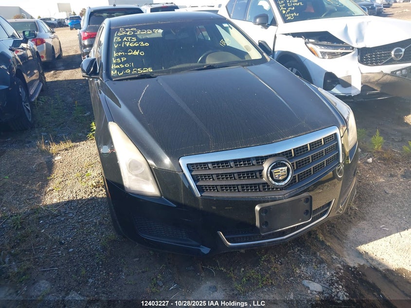 1G6AA5RX1D0176630 2013 Cadillac Ats Turbo auction photo 1