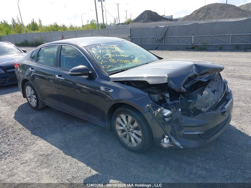 5XXGT4L36JG181348 2018 Kia Optima Lx/S auction photo 1