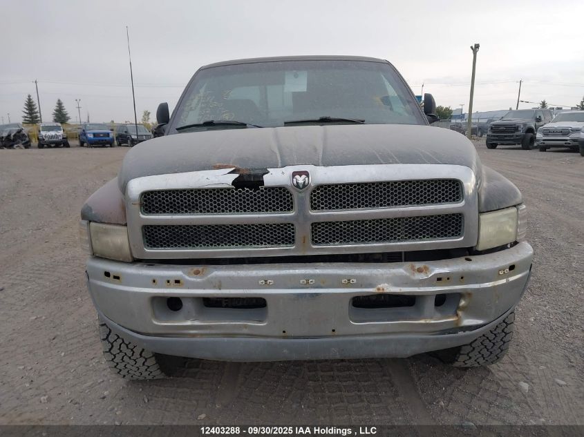 1998 Dodge Ram 1500 VIN: 1B7HF13Z5WJ181052 Lot: 12403288