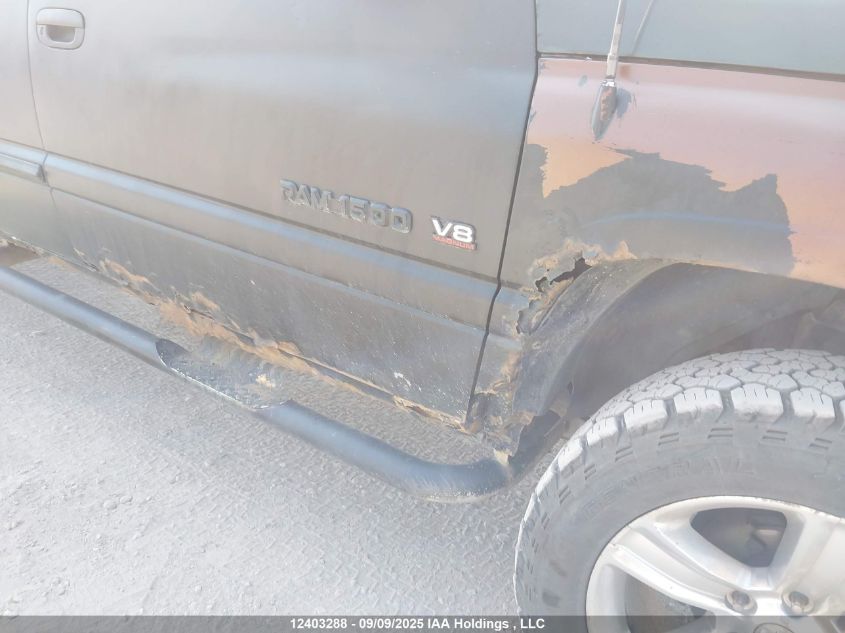 1998 Dodge Ram 1500 VIN: 1B7HF13Z5WJ181052 Lot: 12403288