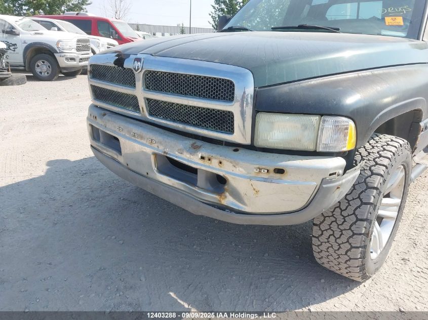 1998 Dodge Ram 1500 VIN: 1B7HF13Z5WJ181052 Lot: 12403288