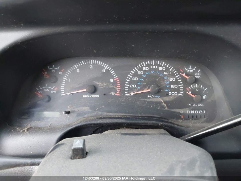 1998 Dodge Ram 1500 VIN: 1B7HF13Z5WJ181052 Lot: 12403288