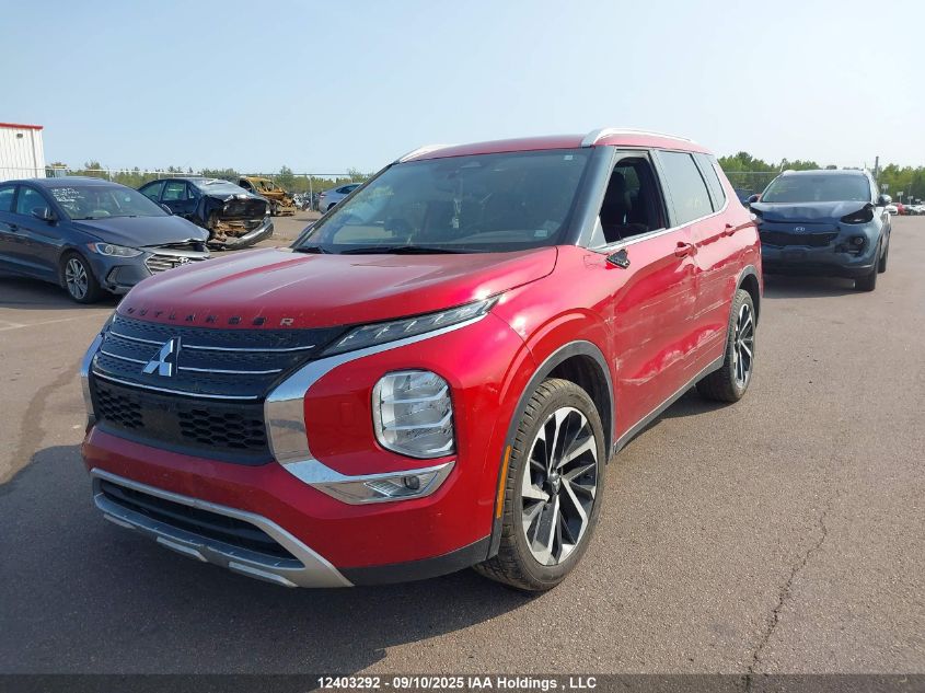 2022 Mitsubishi Outlander Le/Le Premium/Se/Sel VIN: JA4J4UA8XNZ605256 Lot: 12403292