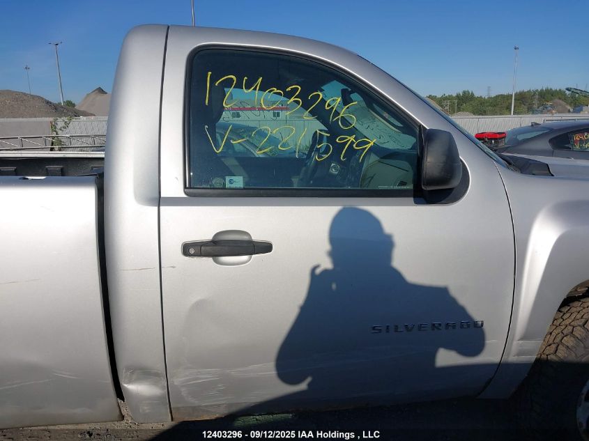 2010 Chevrolet Silverado 1500 VIN: 1GCPCPEX4AZ221599 Lot: 12403296