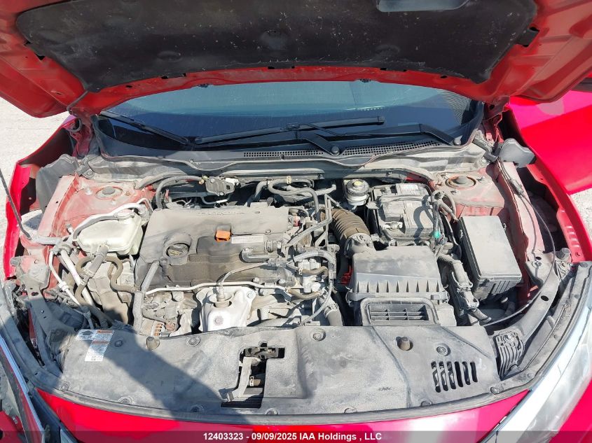 2018 Honda Civic Ex 4Dr VIN: 2HGFC2F83JH009543 Lot: 12403323