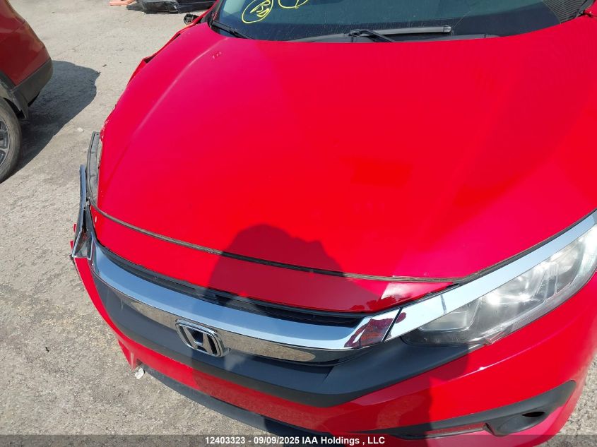 2018 Honda Civic Ex 4Dr VIN: 2HGFC2F83JH009543 Lot: 12403323