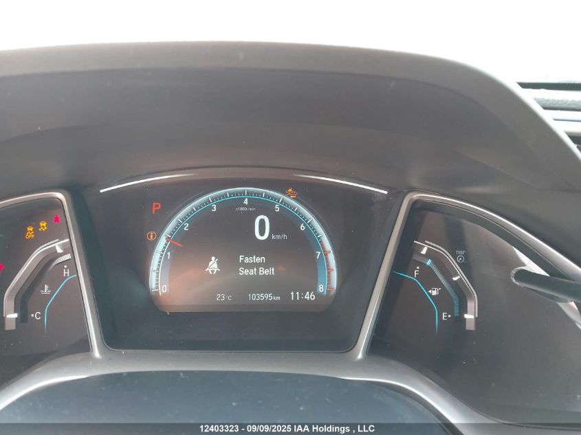 2018 Honda Civic Ex 4Dr VIN: 2HGFC2F83JH009543 Lot: 12403323