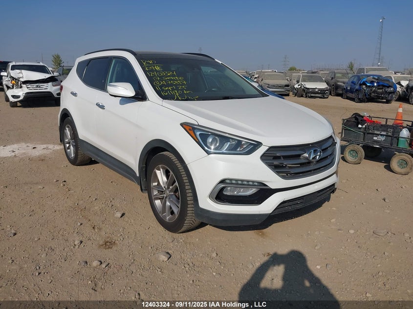 5XYZUDLA4HG475857 2017 Hyundai Santa Fe Sport auction photo 1
