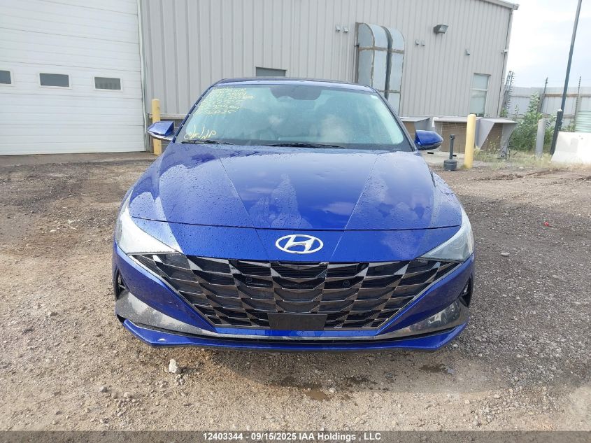 2022 Hyundai Elantra Limited VIN: KMHLN4AJXNU012925 Lot: 12403344