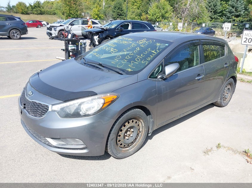KNAFX5A85F5310743 2015 KIA FORTE photo no. 2