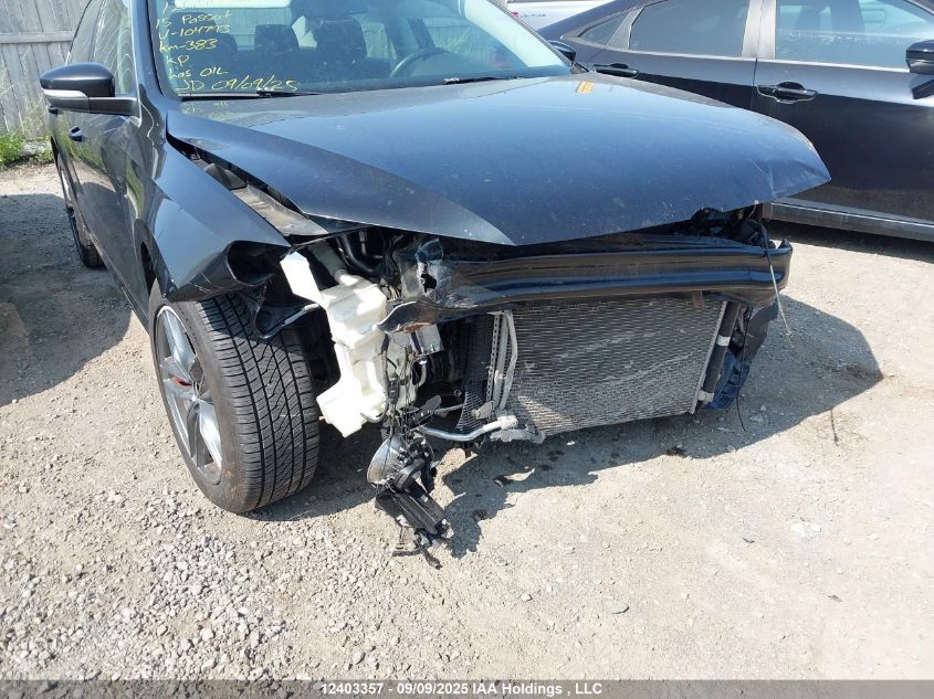 2015 Volkswagen Passat S VIN: 1VWAS7A33FC104793 Lot: 12403357