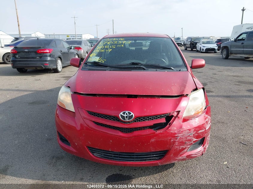 2007 Toyota Yaris VIN: JTDBT923771013649 Lot: 12403372