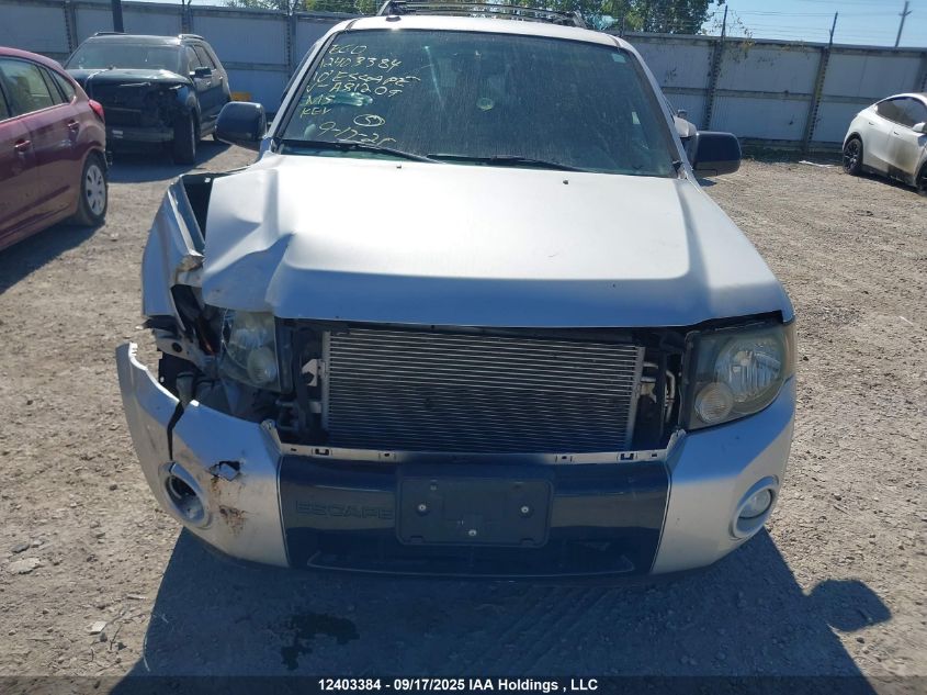 2010 Ford Escape Xlt Automatic VIN: 1FMCU0DG8AKA81209 Lot: 12403384