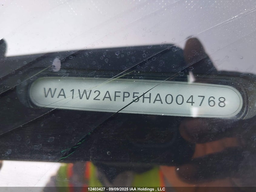 2017 Audi Q5 Technik/S-Line VIN: WA1W2AFP5HA004768 Lot: 12403427