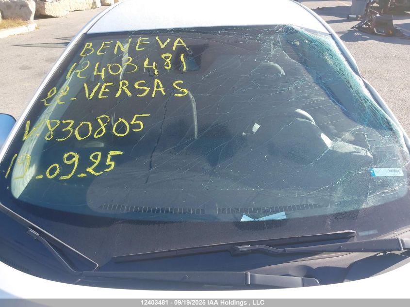 2022 Nissan Versa S VIN: 3N1CN8DV4NL830805 Lot: 12403481