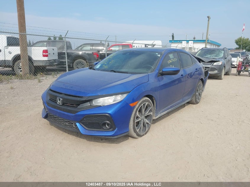SHHFK7H4XHU305487 2017 HONDA CIVIC photo no. 2