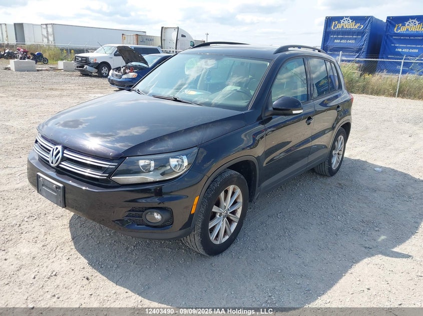 WVGJV3AX4DW573095 2013 VOLKSWAGEN TIGUAN photo no. 2