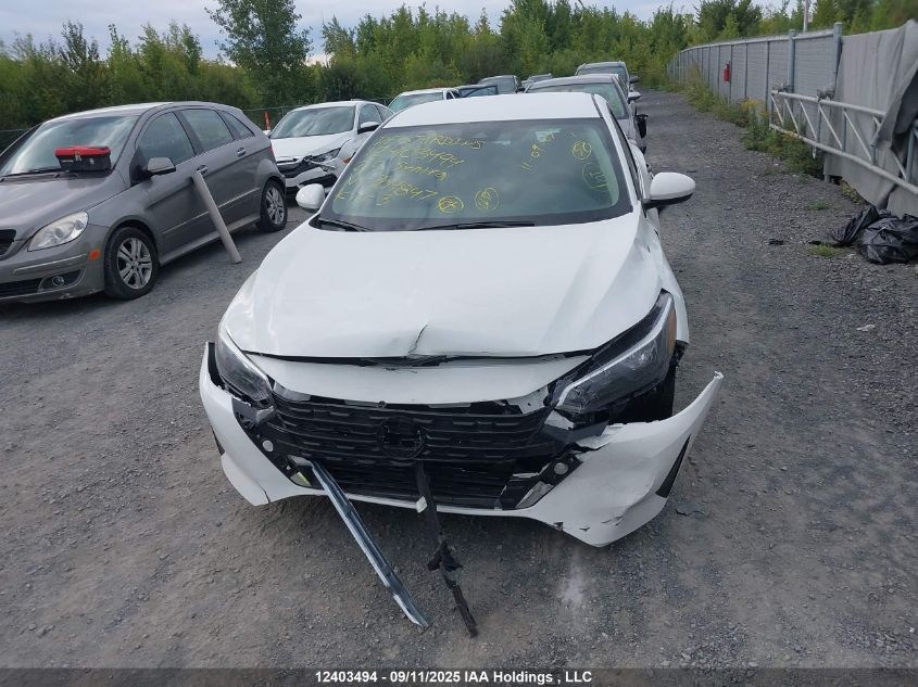 2025 Nissan Sentra S/S Plus VIN: 3N1AB8BV4SY354847 Lot: 12403494