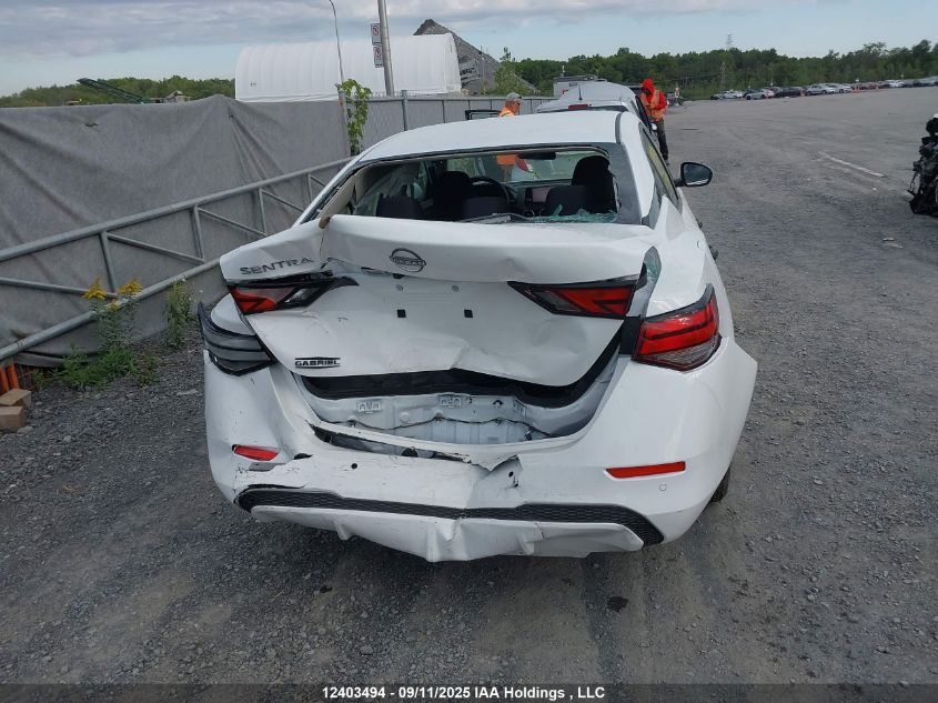 2025 Nissan Sentra S/S Plus VIN: 3N1AB8BV4SY354847 Lot: 12403494