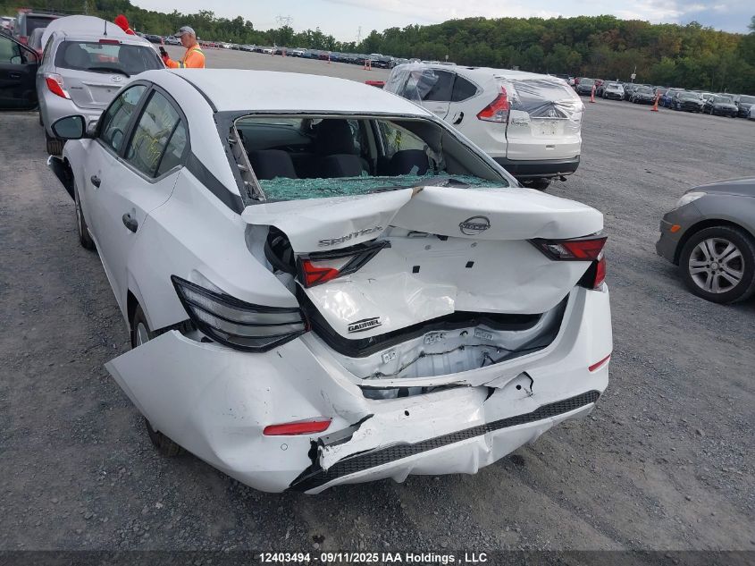 2025 Nissan Sentra S/S Plus VIN: 3N1AB8BV4SY354847 Lot: 12403494