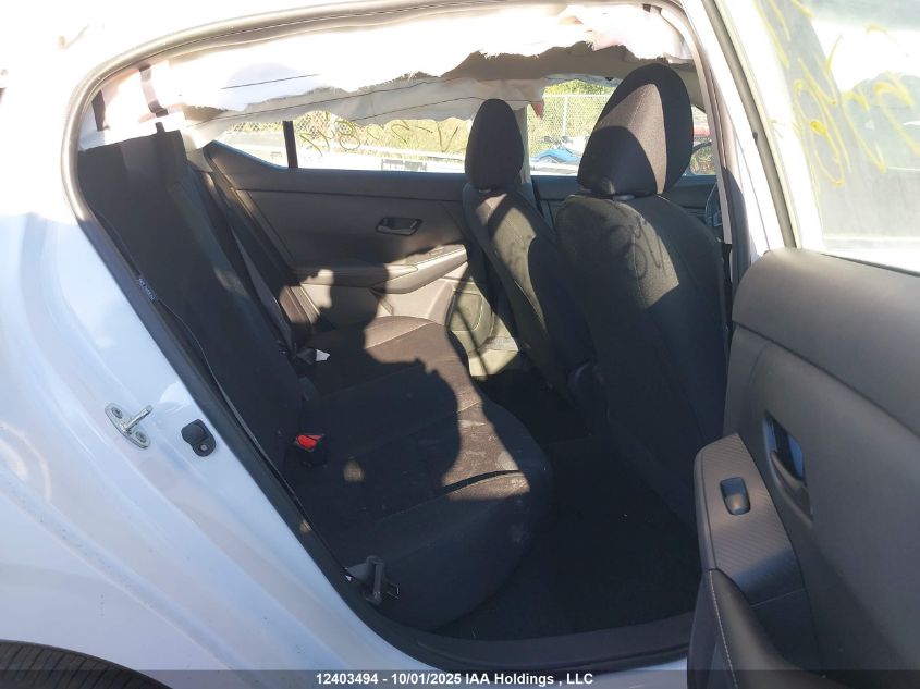 2025 Nissan Sentra S/S Plus VIN: 3N1AB8BV4SY354847 Lot: 12403494