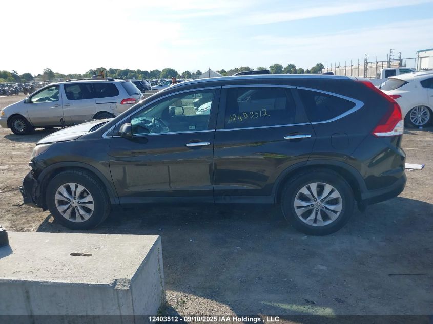 2014 Honda Cr-V Touring VIN: 2HKRM4H95EH116195 Lot: 12403512