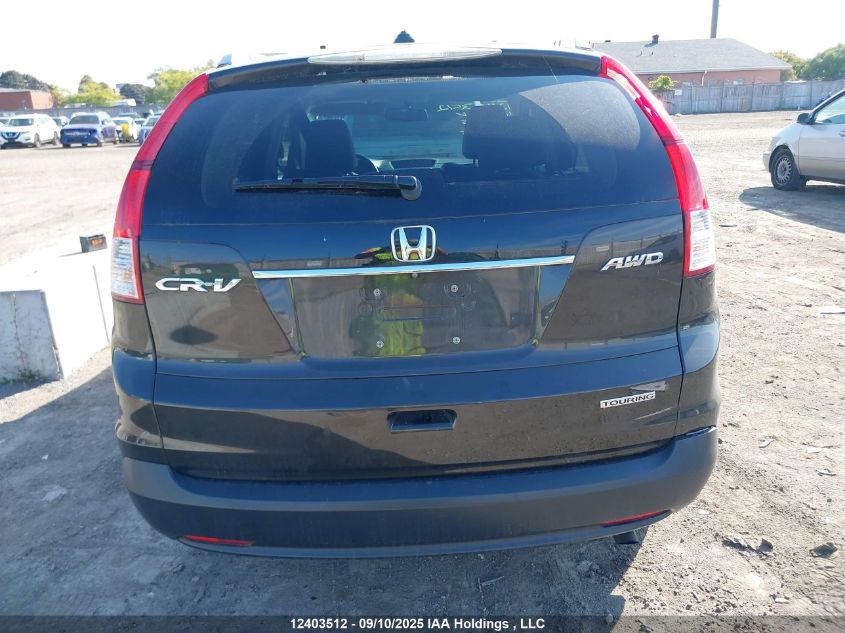 2014 Honda Cr-V Touring VIN: 2HKRM4H95EH116195 Lot: 12403512