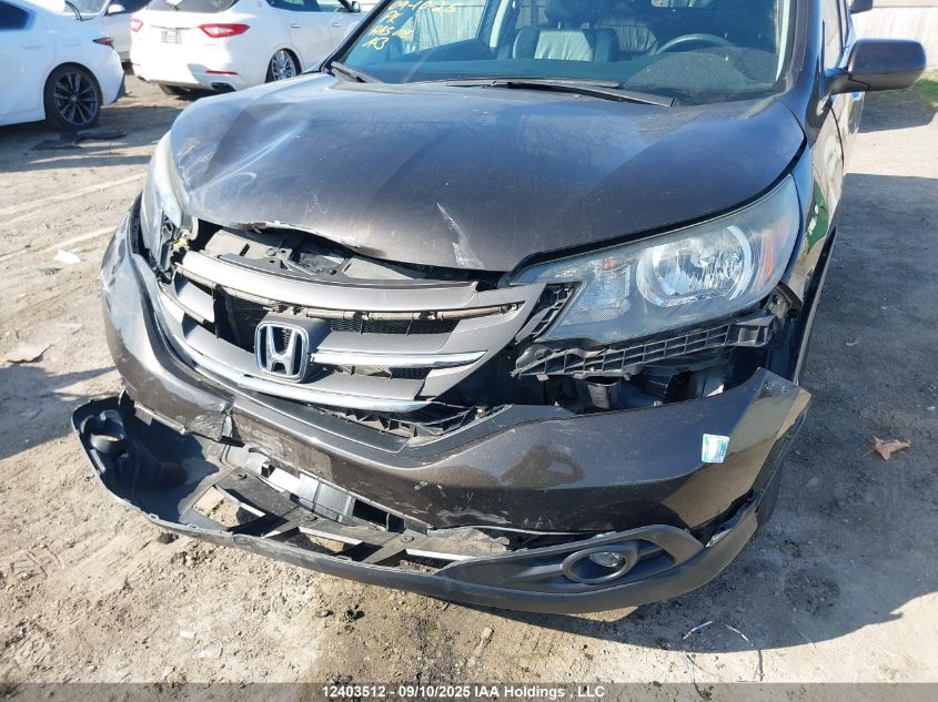 2014 Honda Cr-V Touring VIN: 2HKRM4H95EH116195 Lot: 12403512