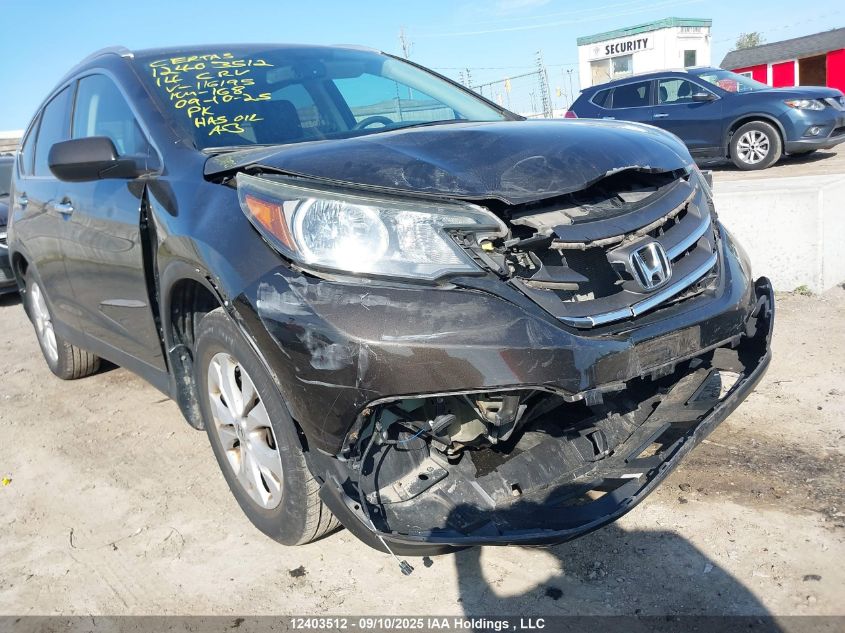 2014 Honda Cr-V Touring VIN: 2HKRM4H95EH116195 Lot: 12403512