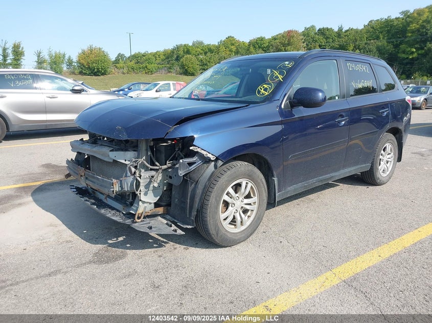 Vin: ja4az2a3xez605641, lot: 2782466, mitsubishi outlander 20142