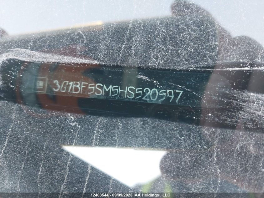 2017 Chevrolet Cruze Premier VIN: 3G1BF5SM5HS520597 Lot: 12403544