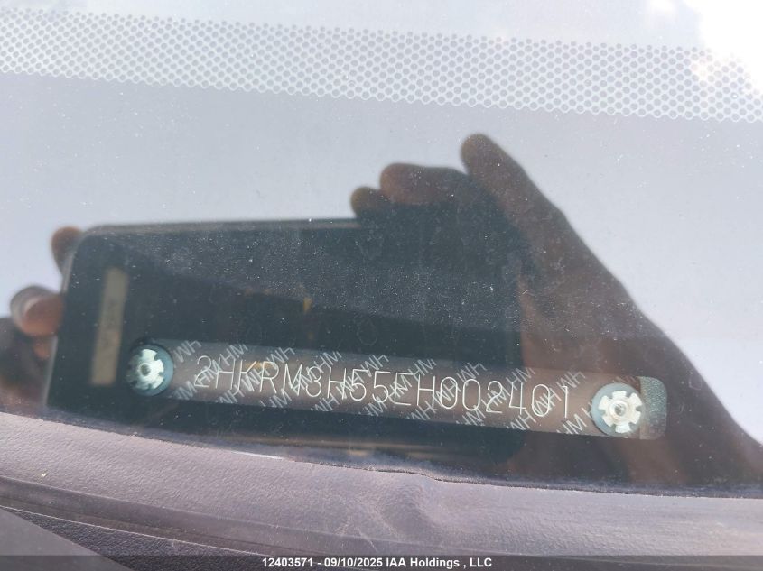 2014 Honda Cr-V VIN: 2HKRM3H55EH002401 Lot: 12403571