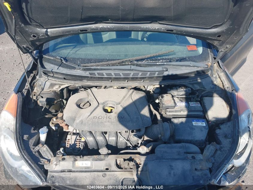 2013 Hyundai Elantra Coupe Gs/Se VIN: KMHDH6AE7DU020697 Lot: 12403604