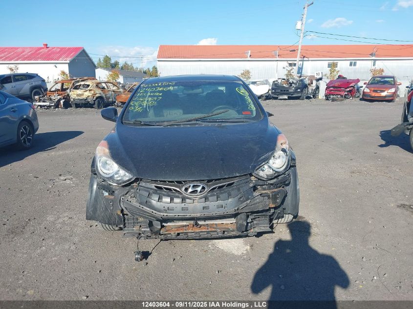 2013 Hyundai Elantra Coupe Gs/Se VIN: KMHDH6AE7DU020697 Lot: 12403604