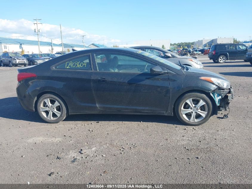 2013 Hyundai Elantra Coupe Gs/Se VIN: KMHDH6AE7DU020697 Lot: 12403604