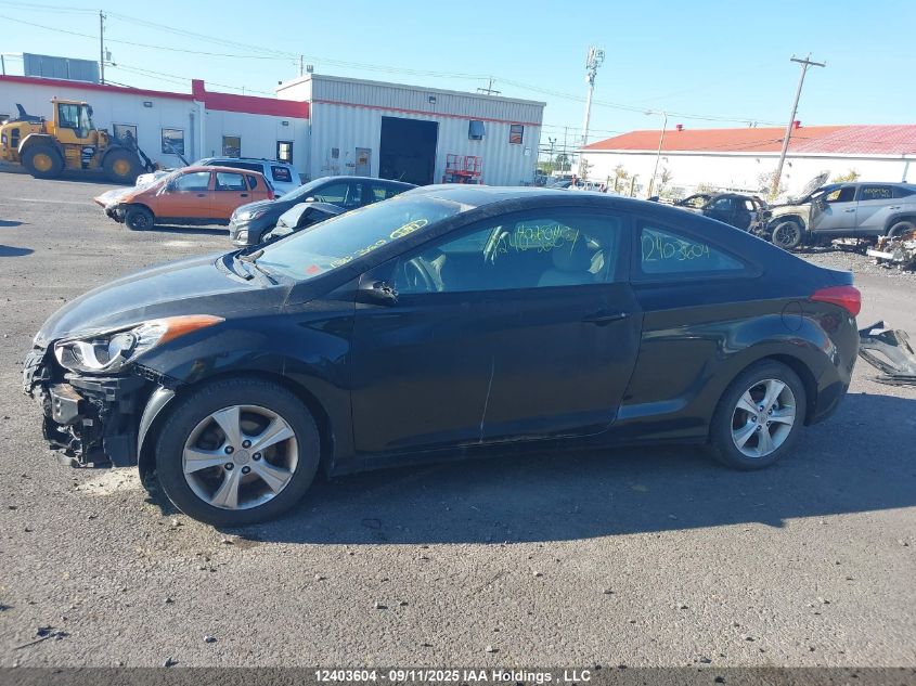 2013 Hyundai Elantra Coupe Gs/Se VIN: KMHDH6AE7DU020697 Lot: 12403604