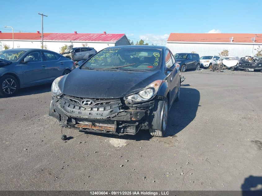 2013 Hyundai Elantra Coupe Gs/Se VIN: KMHDH6AE7DU020697 Lot: 12403604