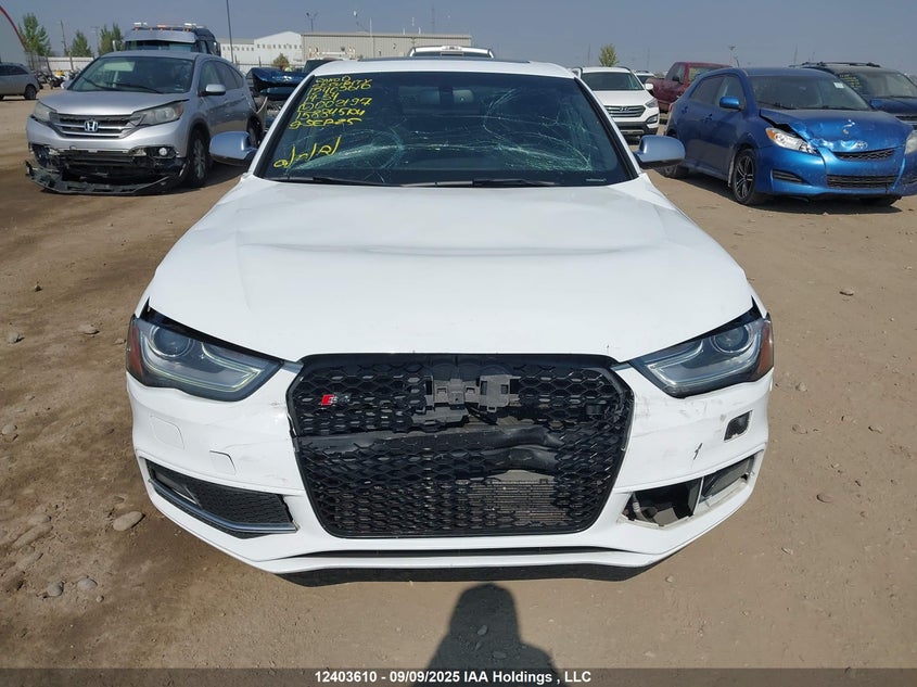 2014 Audi S4 3.0 Technik VIN: WAUFGCFLXEA002197 Lot: 12403610