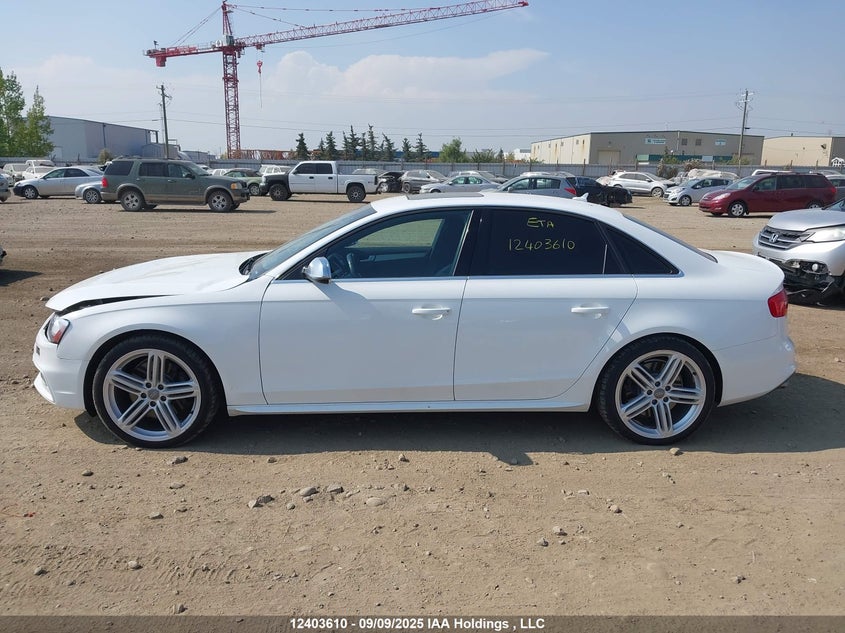 2014 Audi S4 3.0 Technik VIN: WAUFGCFLXEA002197 Lot: 12403610