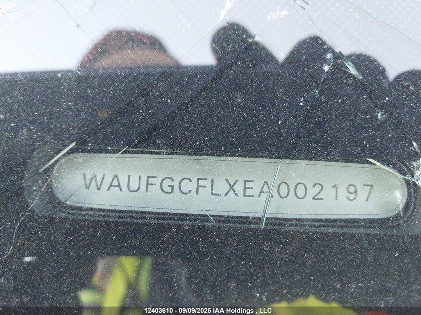 2014 Audi S4 3.0 Technik VIN: WAUFGCFLXEA002197 Lot: 12403610