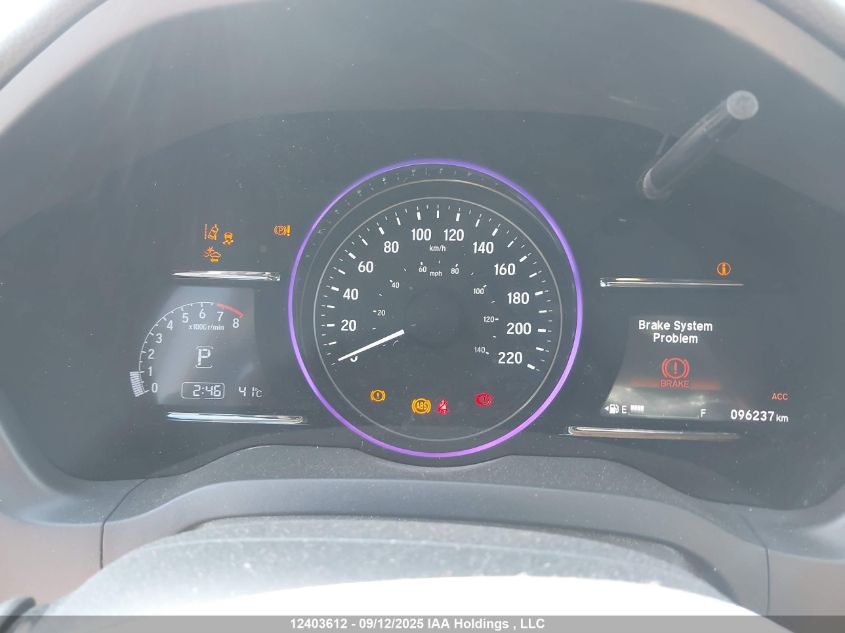 2022 Honda Hr-V Lx VIN: 3CZRU5H33NM101023 Lot: 12403612