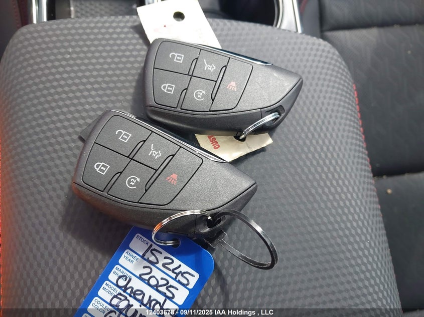 2025 Chevrolet Equinox Rs Awd VIN: 3GNAXTEG6SL321612 Lot: 12403678