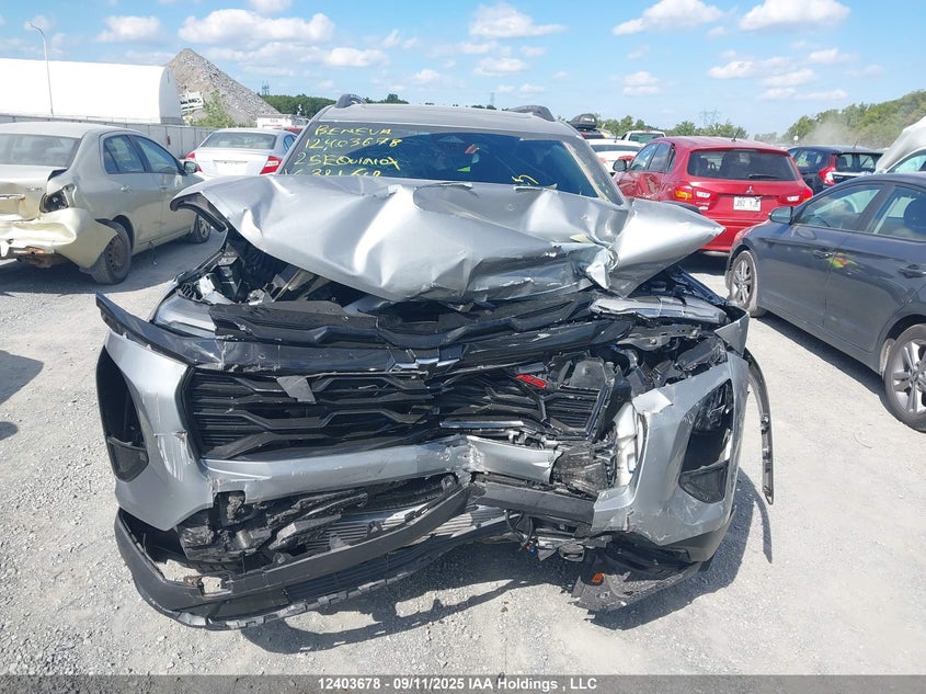 2025 Chevrolet Equinox Rs Awd VIN: 3GNAXTEG6SL321612 Lot: 12403678