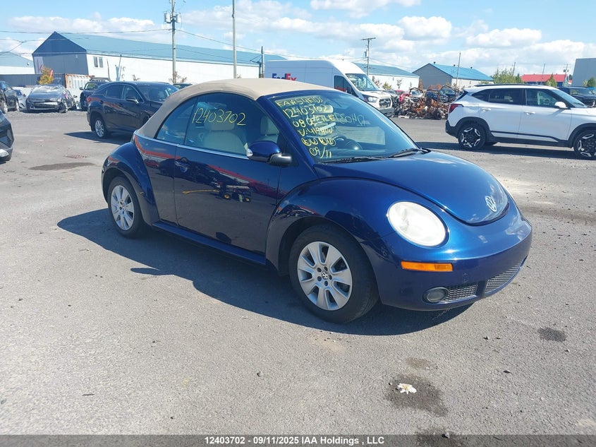 3VWRF21Y78M415800 2008 Volkswagen New Beetle 2.5L auction photo 1