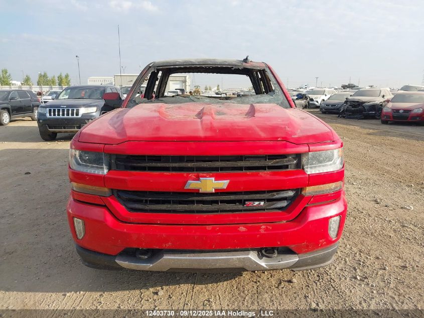 2018 Chevrolet Silverado 1500 1Lt/2Lt VIN: 3GCUKREC0JG298033 Lot: 12403730