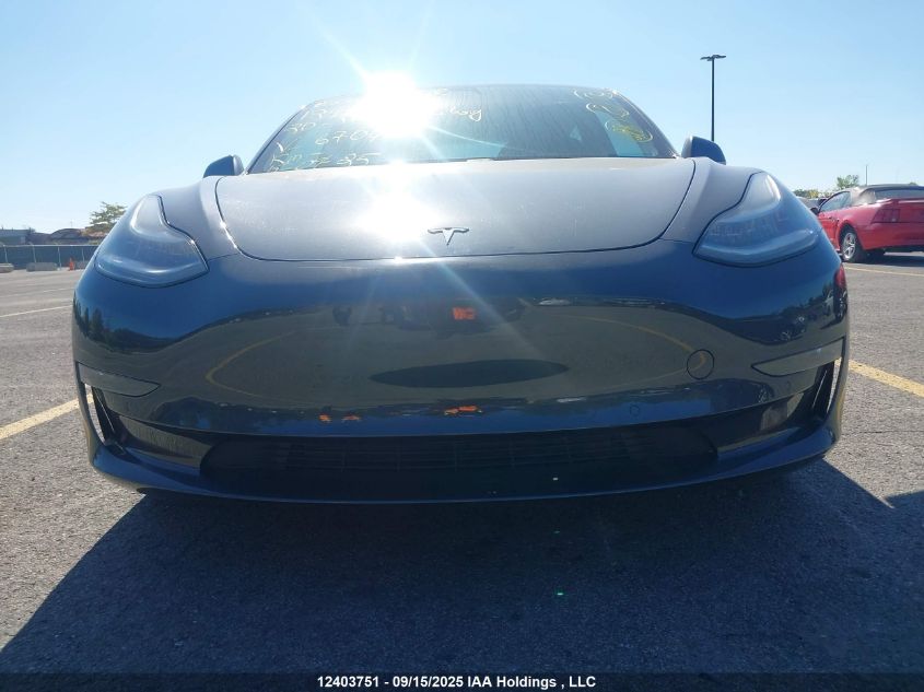 2020 Tesla Model 3 Long Range VIN: 5YJ3E1EB2LF670489 Lot: 12403751